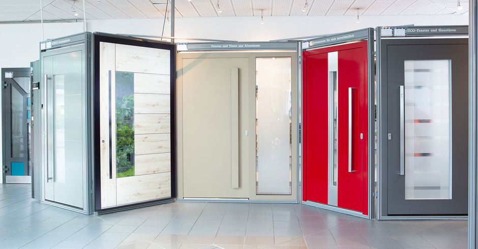 Showroom von Metallbau Lehr in Mainz Hechtsheim – Fenster und Türen direkt auswählen